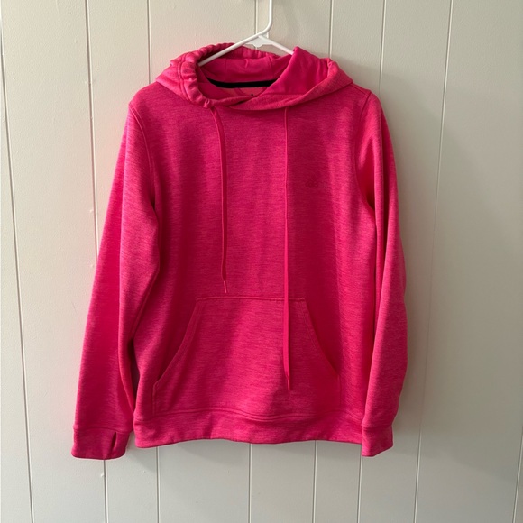 adidas Tops - Adidas Pink Hoodie Sweatshirt Climawarm EUC Womens Medium